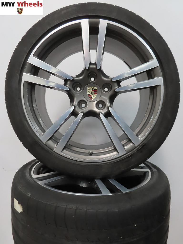 Porsche Cayenne Turbo II 21 inch velgen met zomerbanden, Gebruikt, 295 mm, -, -