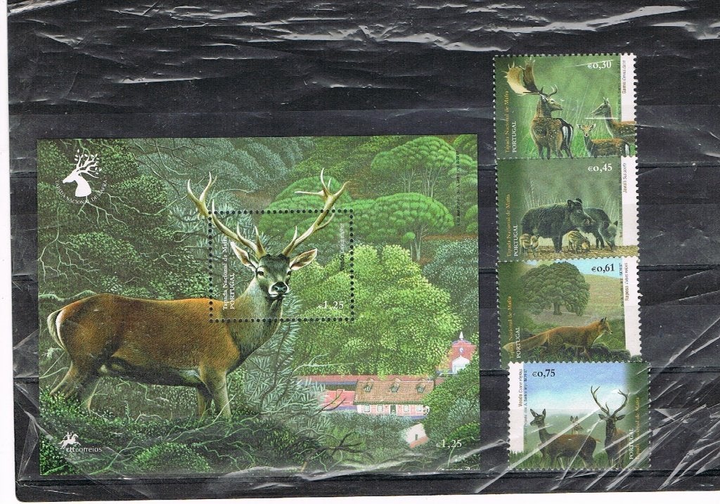 PORTUGAL:FAUNA-REEKS + BLOK POSTFRIS, Postzegels en Munten, Postzegels | Thematische zegels, Ophalen of Verzenden, Dier of Natuur