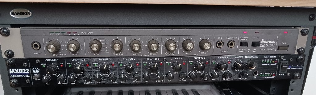 Vintage Ibanez DM1000 Digital Delay Rackmount, Musique & Instruments, Enlèvement, Utilisé