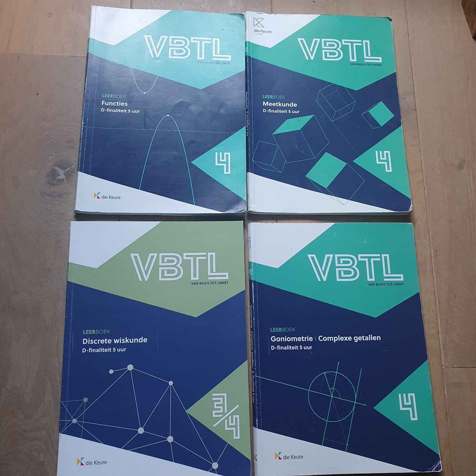 Filip Geeurickx - VBTL 4 - ´leerboek Meetkunde (D - 5 uur), Ophalen of Verzenden, Nederlands, Filip Geeurickx; Roger Van Nieuwenhuyze; Philip Bogaert; Marc...