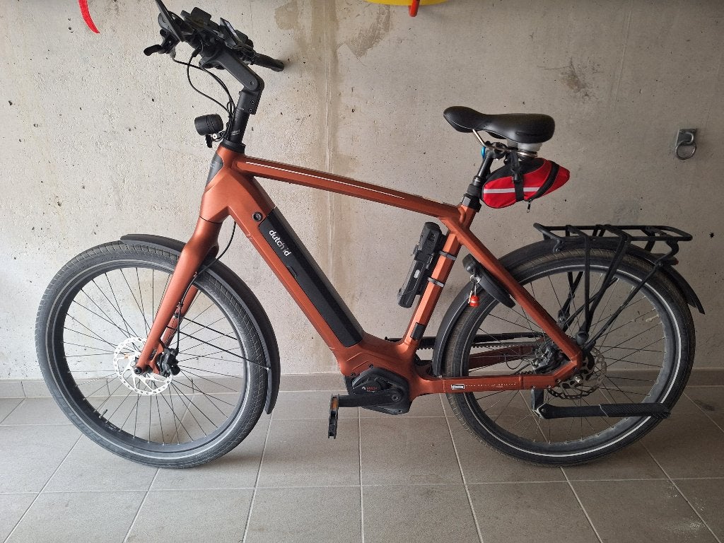 Electrische Fiets, Fietsen en Brommers, Fietsen | Heren | Herenfietsen, Versnellingen, Zo goed als nieuw, 61 tot 65 cm, Schijfrem