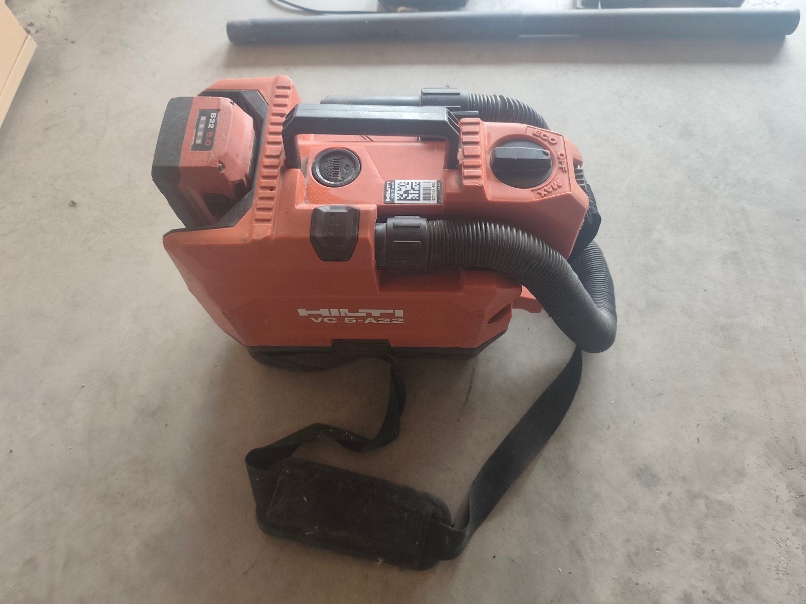 Hilti batterij stofzuiger, Doe-het-zelf en Bouw, Ophalen of Verzenden, Zo goed als nieuw