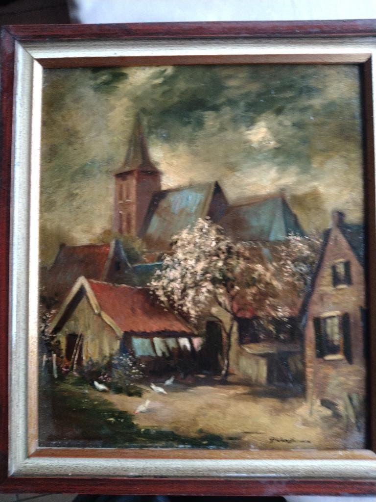 schilderij paul windhausen, Ophalen of Verzenden