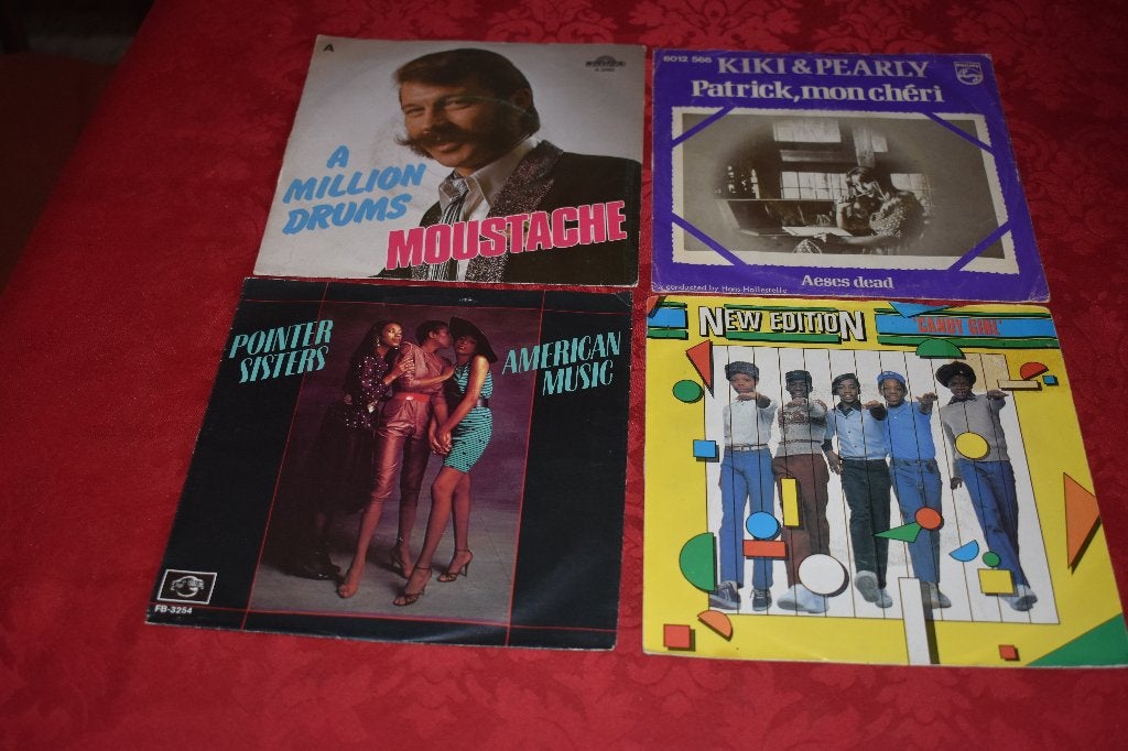 pakket 45t's zopas  aangevulde titels, vraag de lijsten, Cd's en Dvd's, Vinyl | Pop, Zo goed als nieuw, Pop, Overige typen, Ophalen of Verzenden
