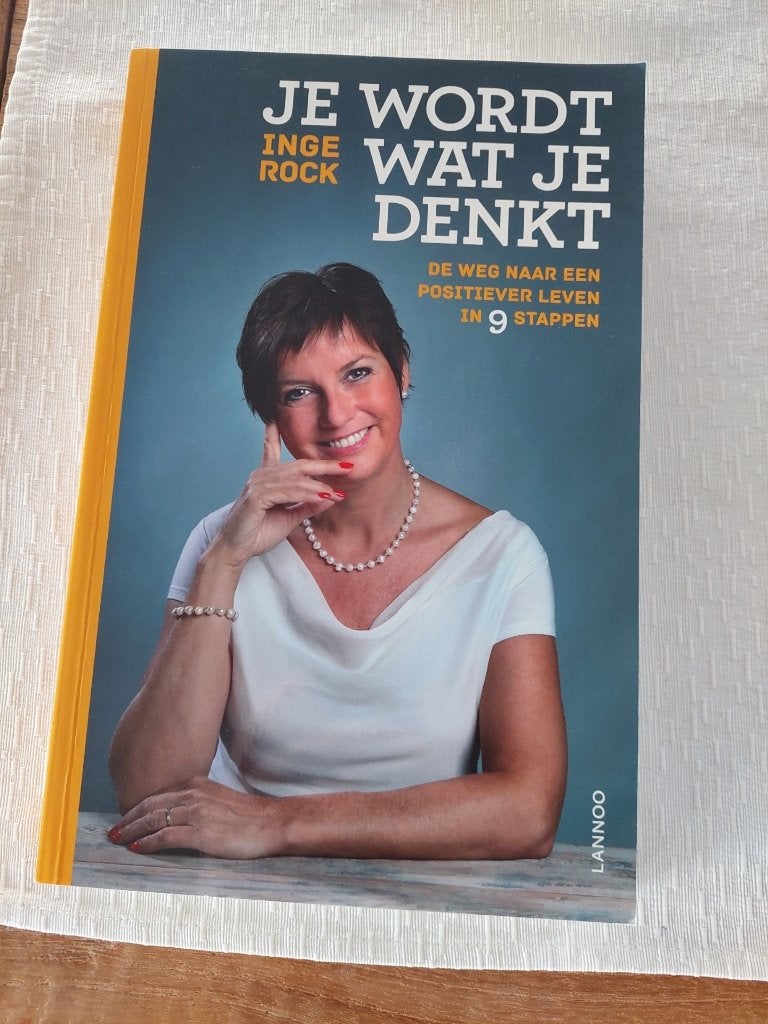 boek Je wordt wat je denkt, Livres, Psychologie, Comme neuf, Inge Rock, Psychologie de la personnalité, Enlèvement ou Envoi
