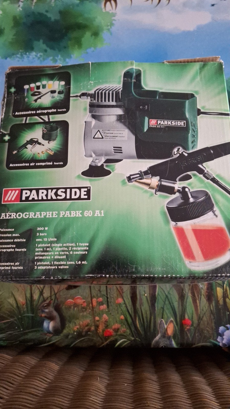 Spuitmachine voor auto, moto, helmen..., Enlèvement
