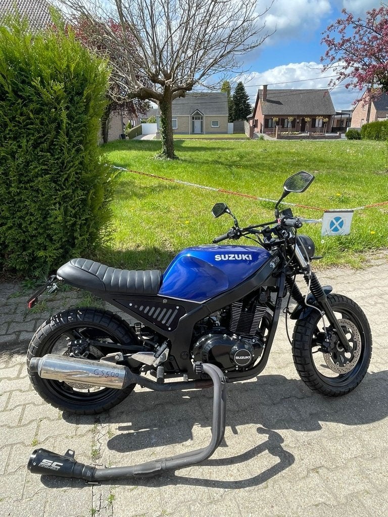 Suzuki GS500, 2 cilinders, Occasion, Particulier, Minimaal motorrijbewijs A2