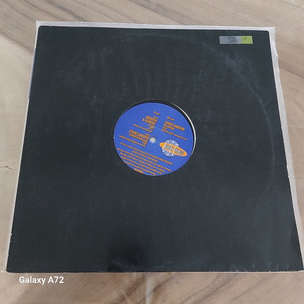 levent canseven cosmic society 12 inch maxi, Gebruikt, Trance, Ophalen of Verzenden, 12 inch