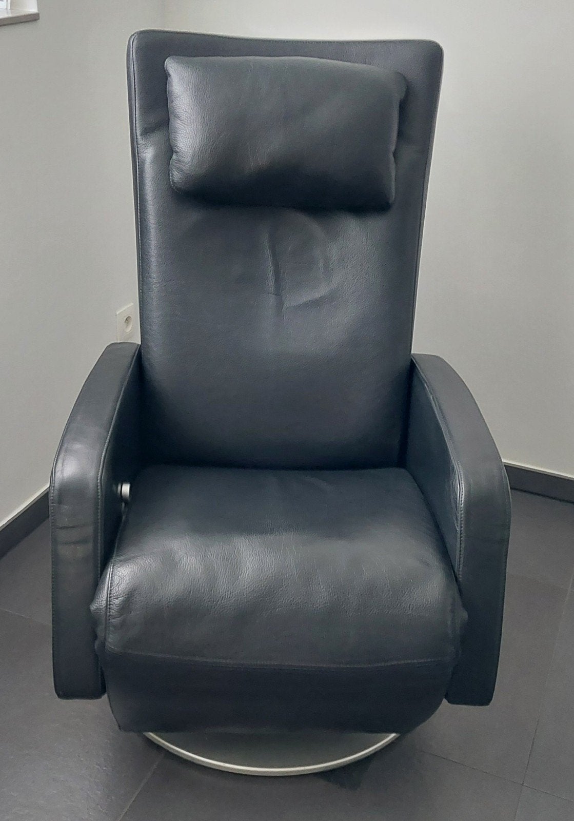 Relaxfauteuil, Ophalen, Gebruikt, Leer