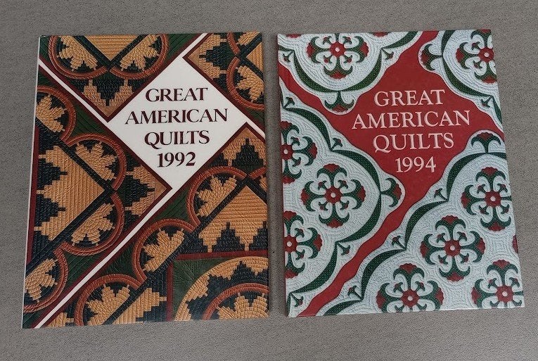 Great american quilts 1992 + 1994, Hobby en Vrije tijd, Borduren en Borduurmachines, Ophalen of Verzenden, Nieuw, Overige typen