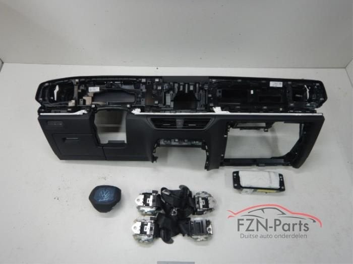 VW Tiguan 571 Airbagset Dashboard Airbags Gordels, Auto-onderdelen, Ophalen of Verzenden, Gebruikt