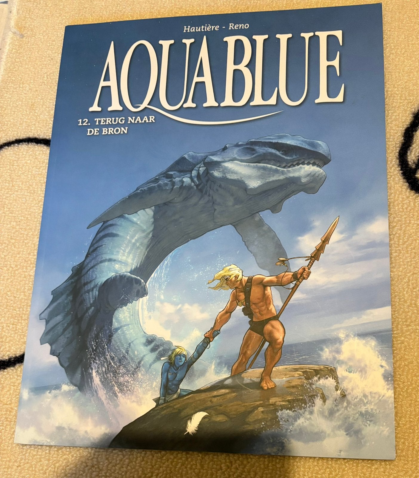 Aquablue nr 12 terug naar de bron Hautiere -Reno-, Livres, Enlèvement ou Envoi, Comme neuf