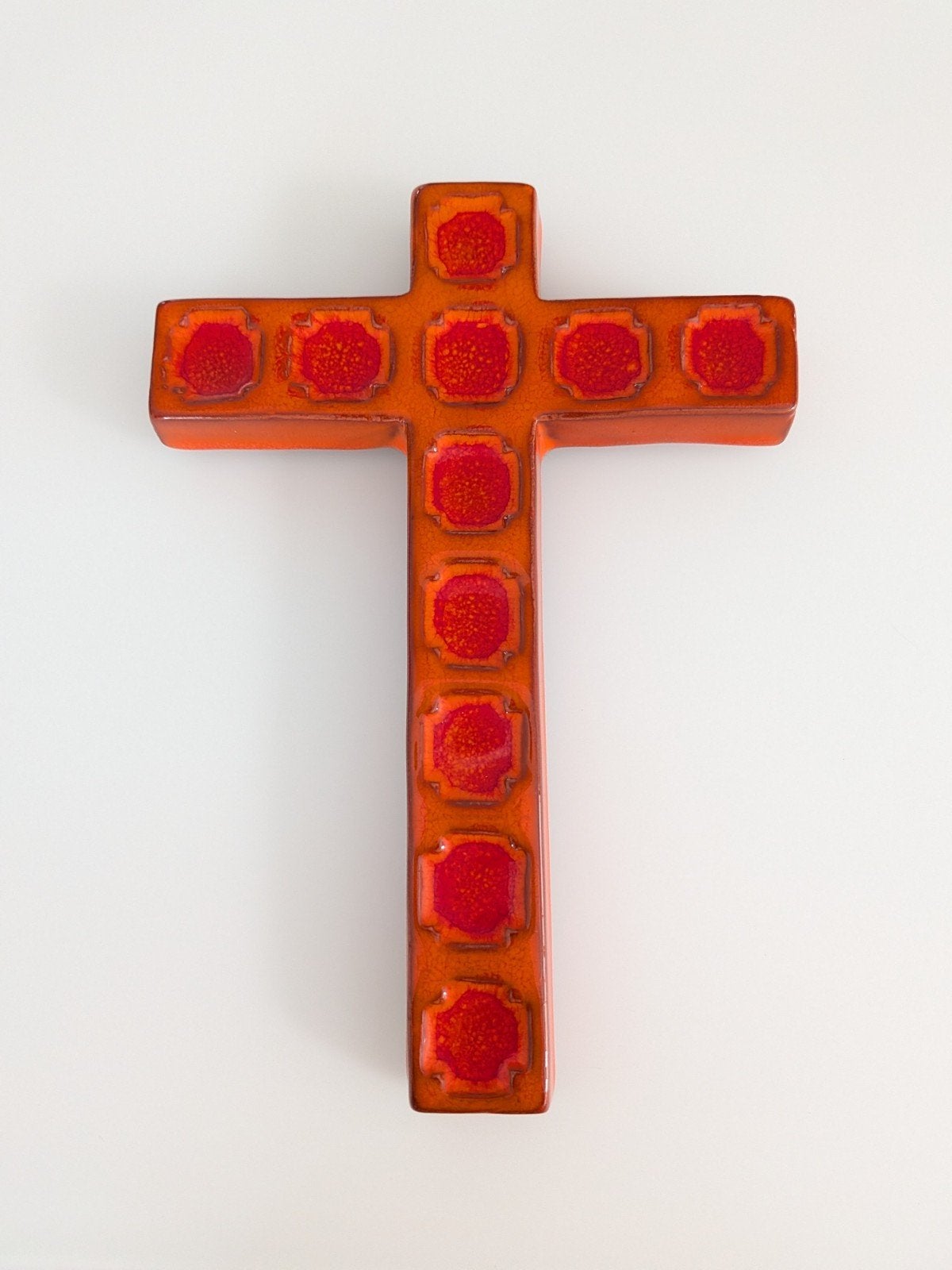 Croix Bayer vintage, Enlèvement ou Envoi, Utilisé, Christianisme | Catholique
