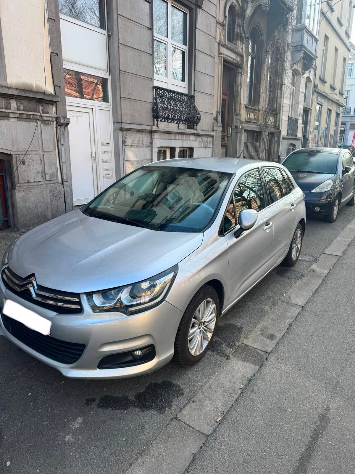 Citroen c4 1,6 hdi euro6, Autos, Argent ou Gris, Achat, Euro 6, Boîte manuelle