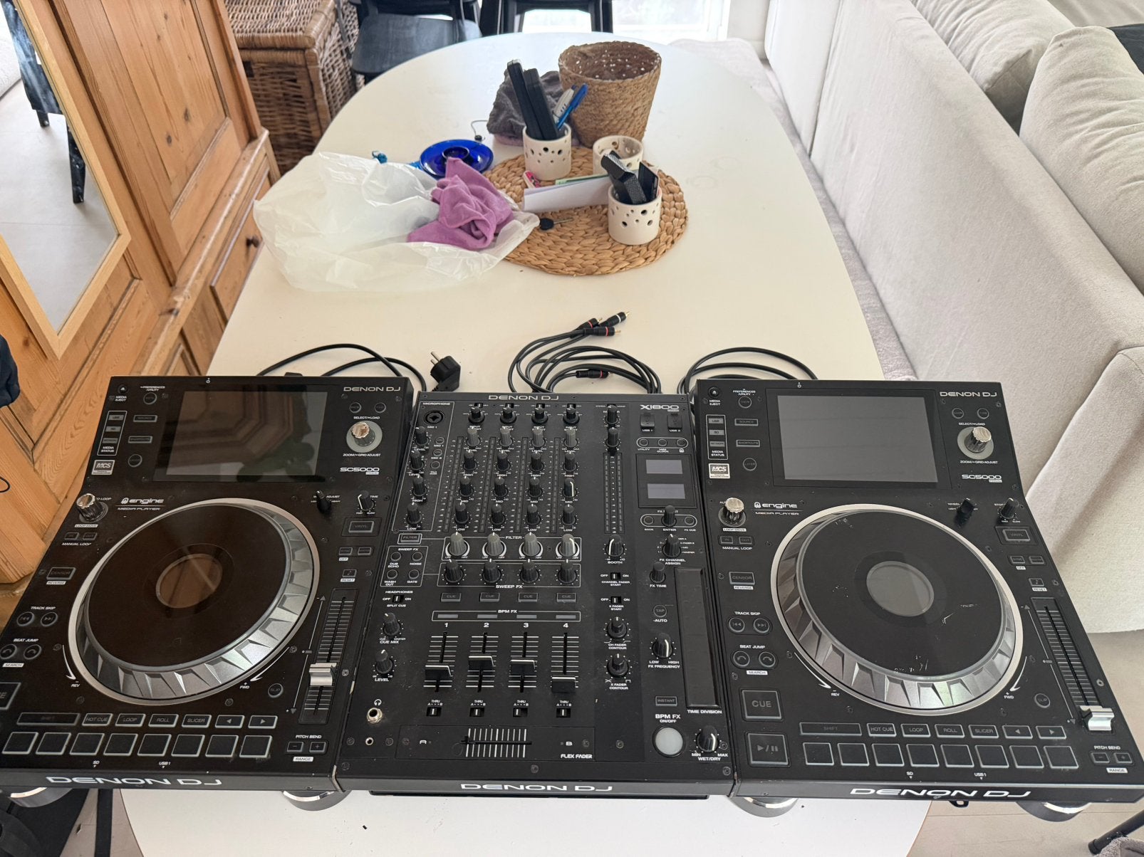 Denon DJ Prime-set, Muziek en Instrumenten, Ophalen, Nieuw, Denon
