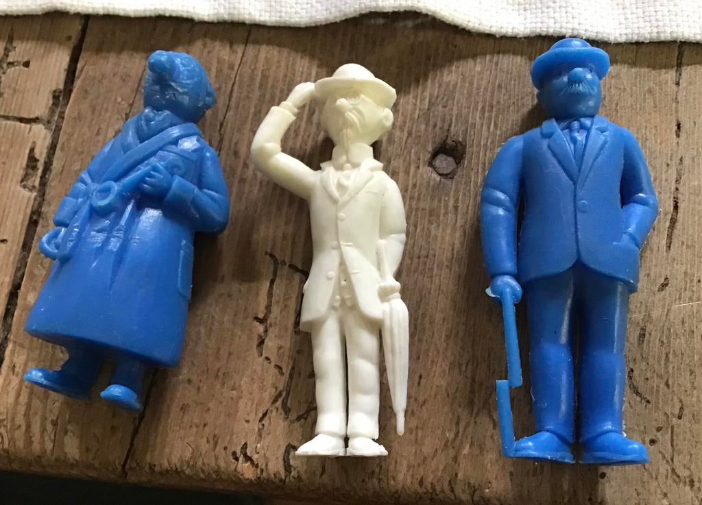 Kuifje Tin Tin figuren Esso, Ophalen of Verzenden, Kuifje, Zo goed als nieuw