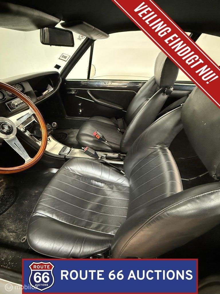 Alfa Romeo 1300 Junior Zagato | 1971 | Route 66 Auctions, Zwart, Bedrijf, Handgeschakeld, Overige carrosserie