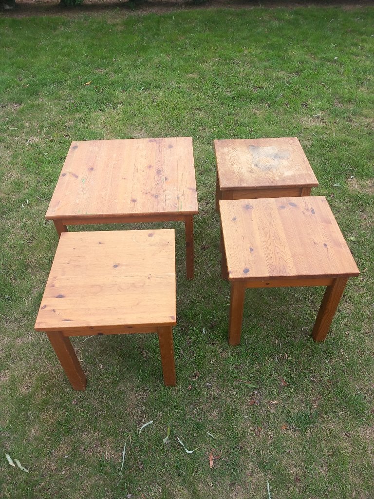 petites tables, Maison & Meubles, Enlèvement, Utilisé