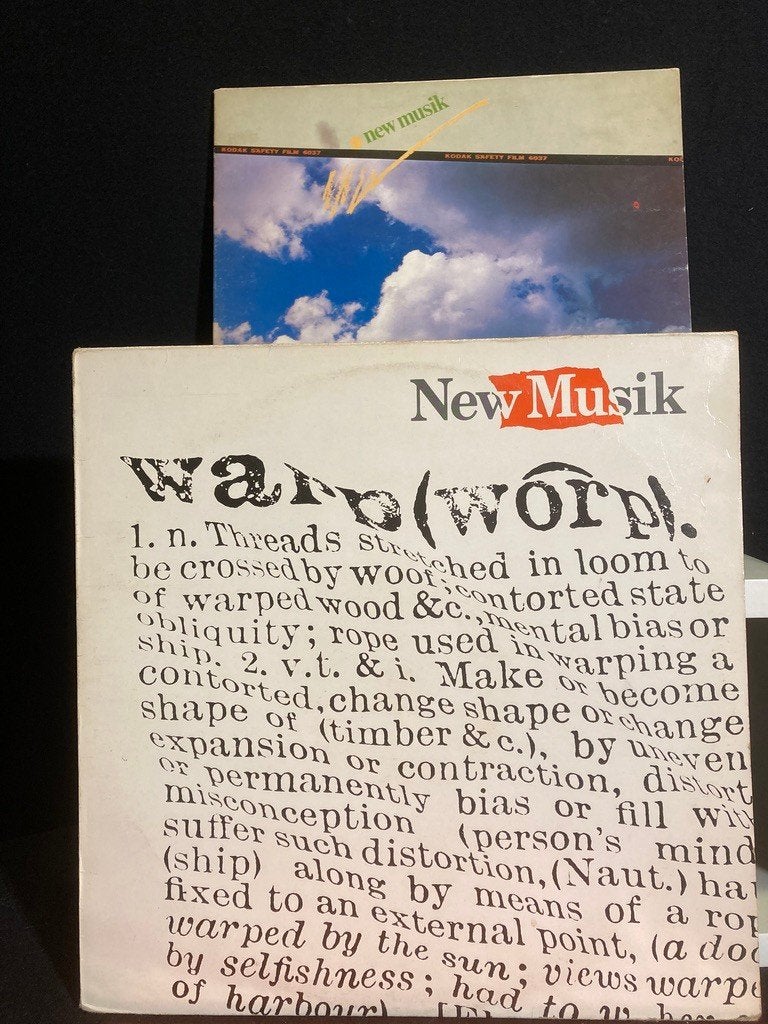 NEW MUSIK Vinyl Set, LP, Gebruikt, Pop, Originele persing