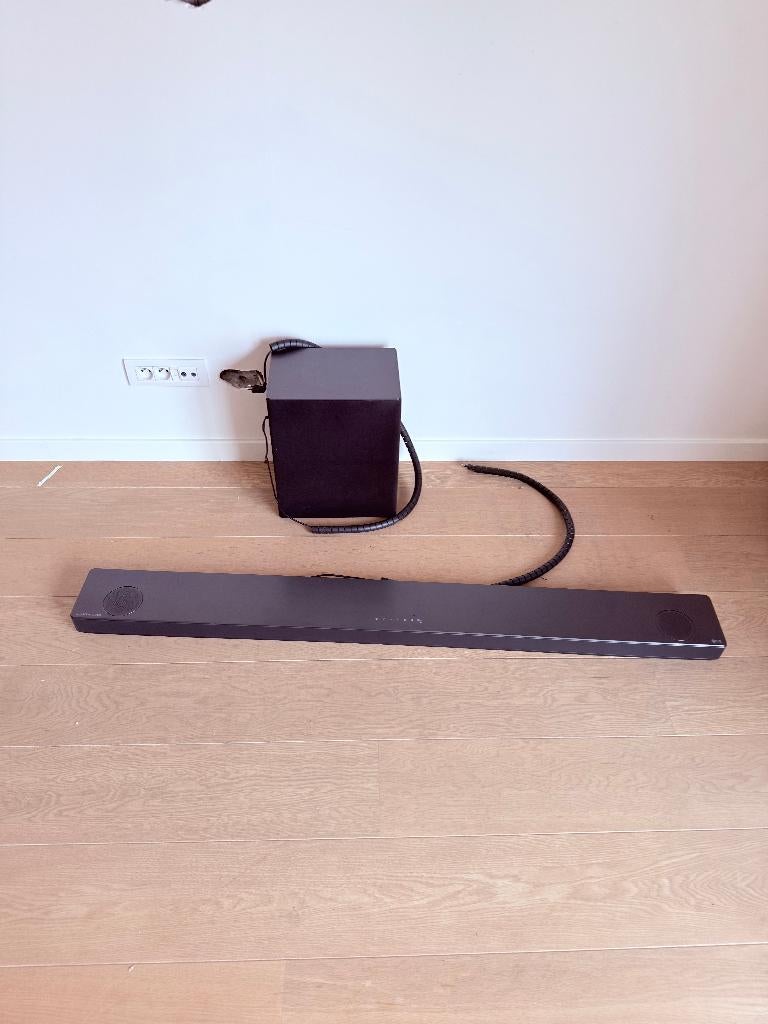 Soundbar + woofer, Ophalen, Bluetooth, Gebruikt