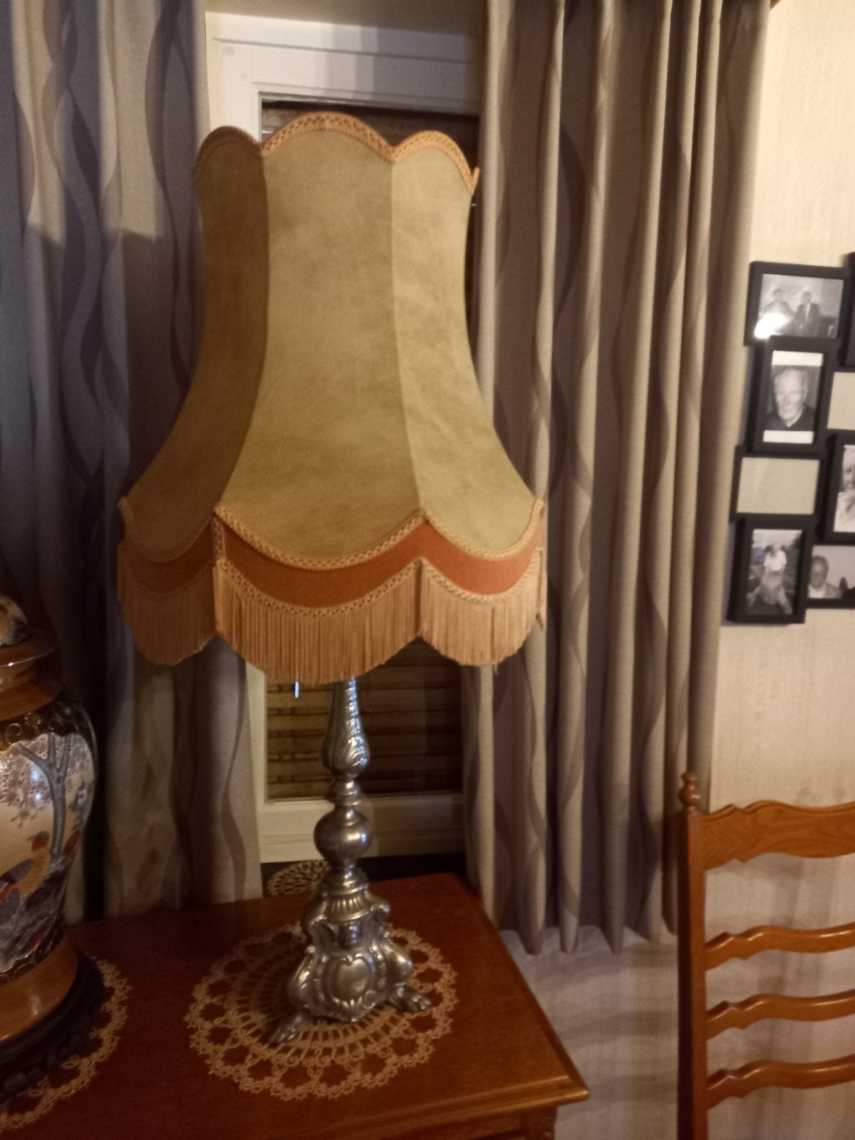 tinnenlamp, Ophalen