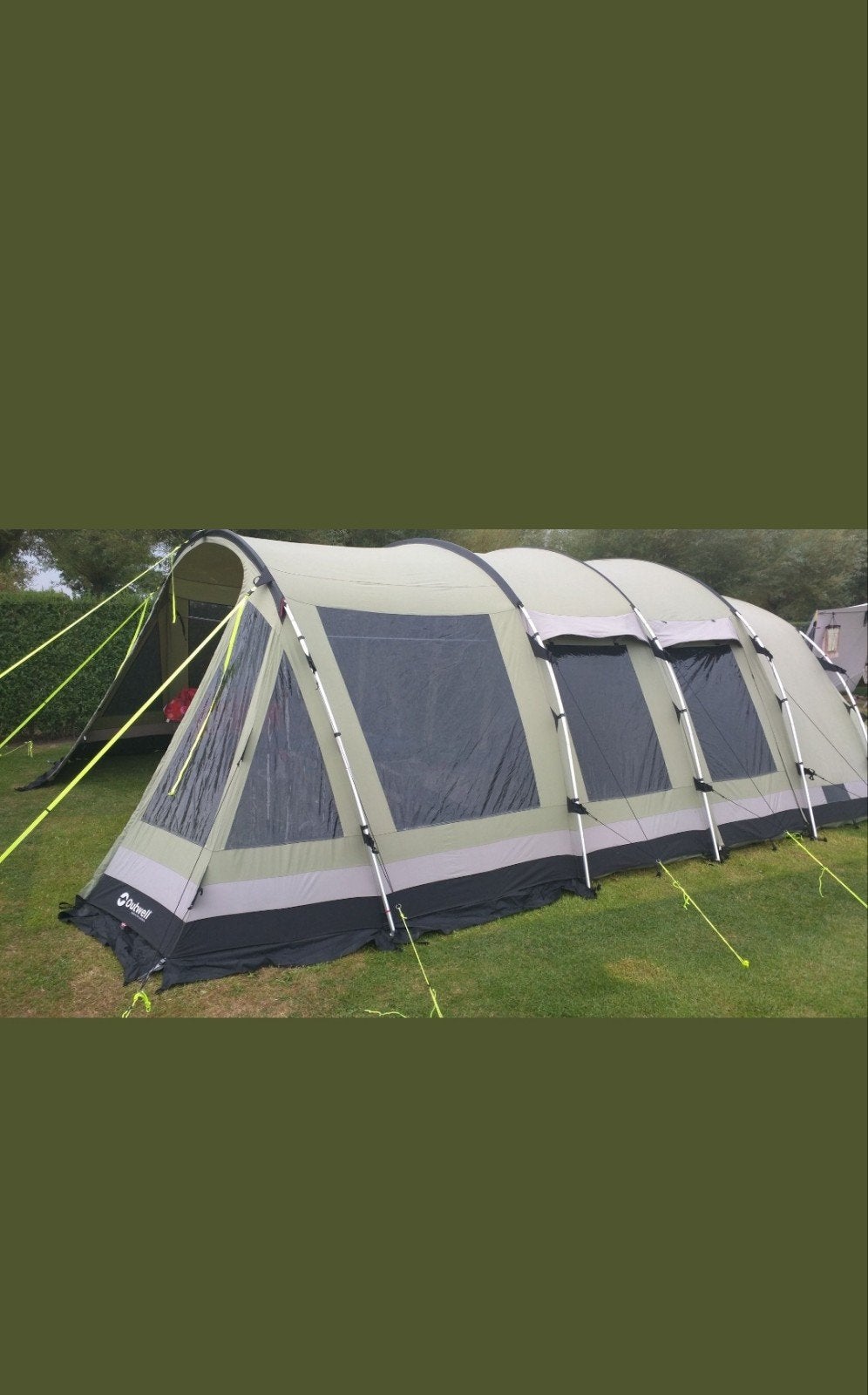 Outwell Nevada 7 persoons tunneltent, Caravans en Kamperen, Tenten, Ophalen, Zo goed als nieuw, Meer dan 6