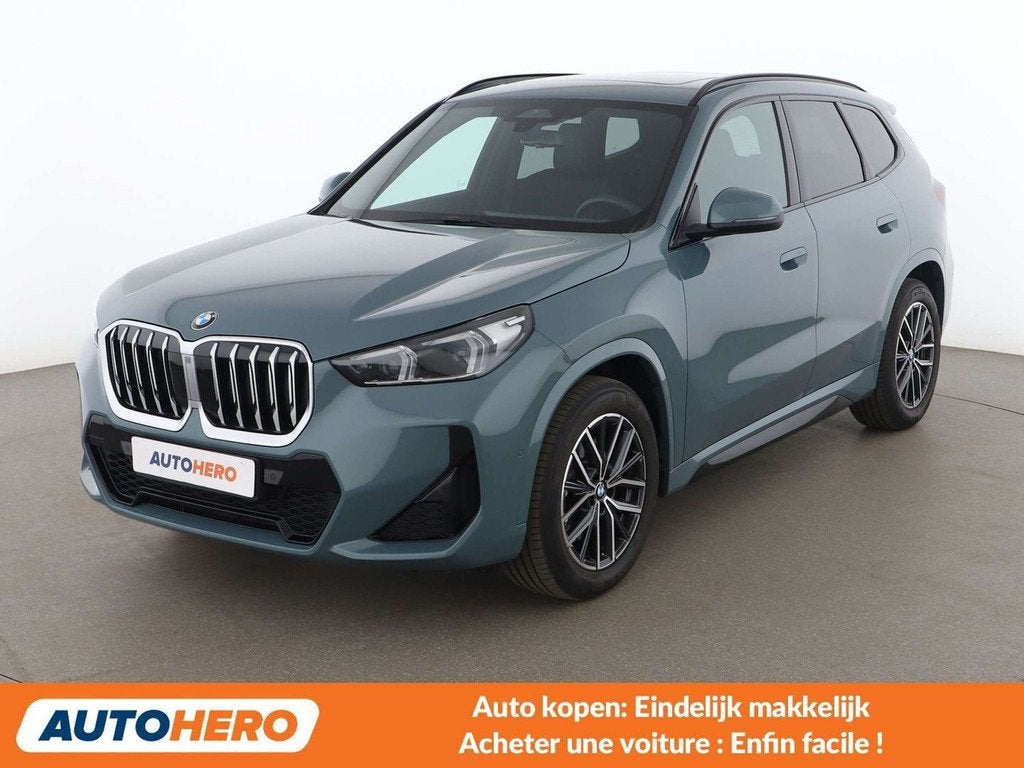 BMW X1 sDrive 20i Mild-Hybrid M Sport (bj 2026, automaat), Auto's, BMW, Gebruikt, Zwart, Leder, 1625 kg