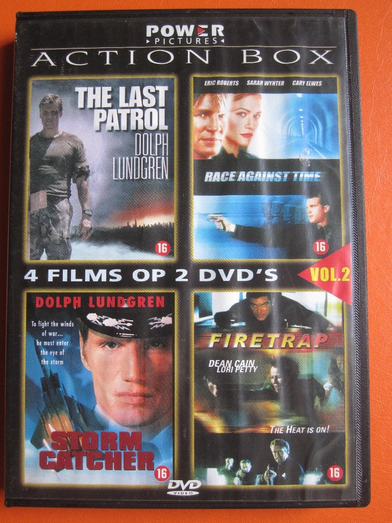 Action Box vol. 2 (4 films sur 2 disques), Action, Enlèvement ou Envoi, Anglais, À partir de 16 ans