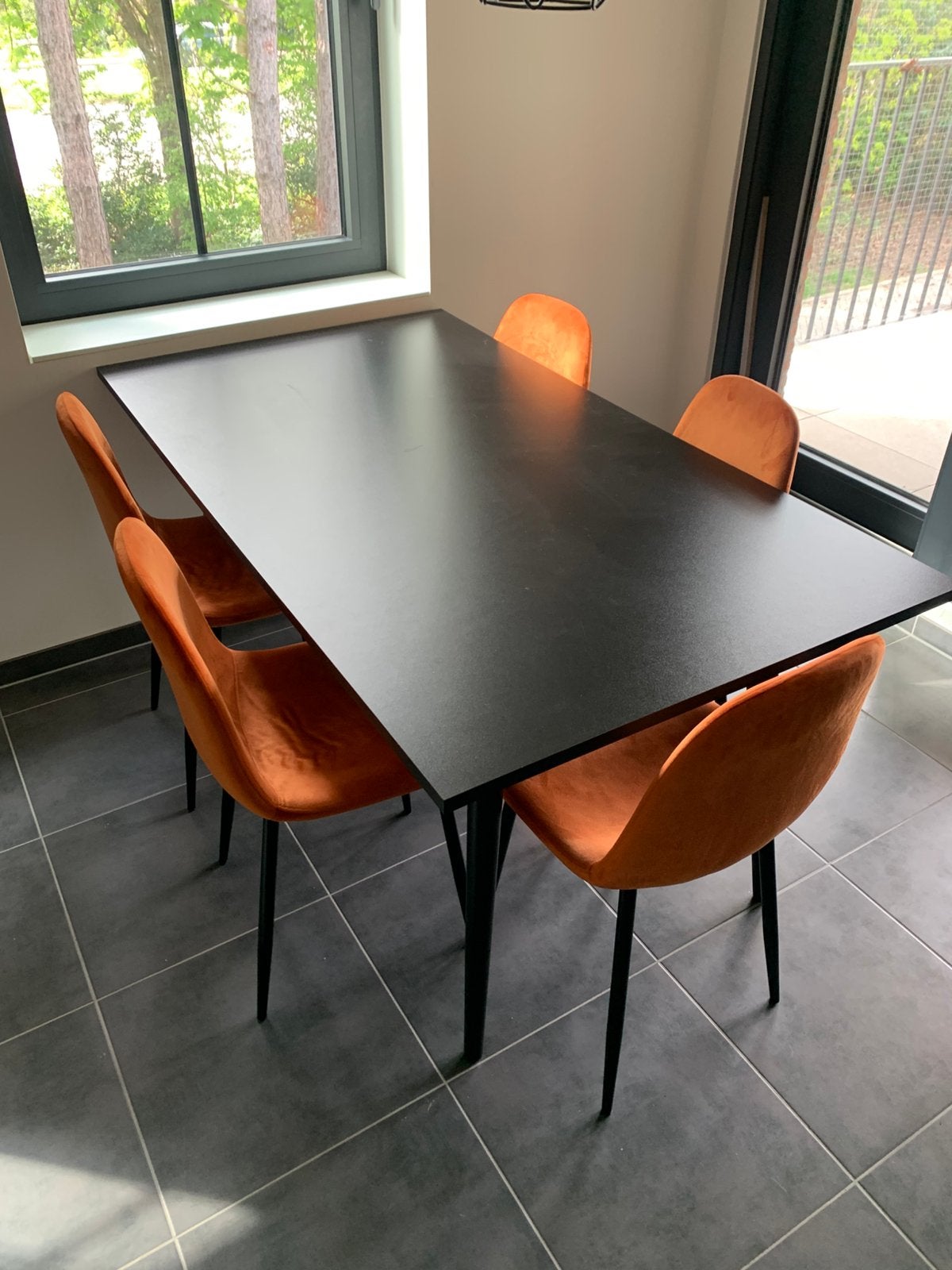 Eettafel, Huis en Inrichting, Tafels | Eettafels, Ophalen, Zo goed als nieuw