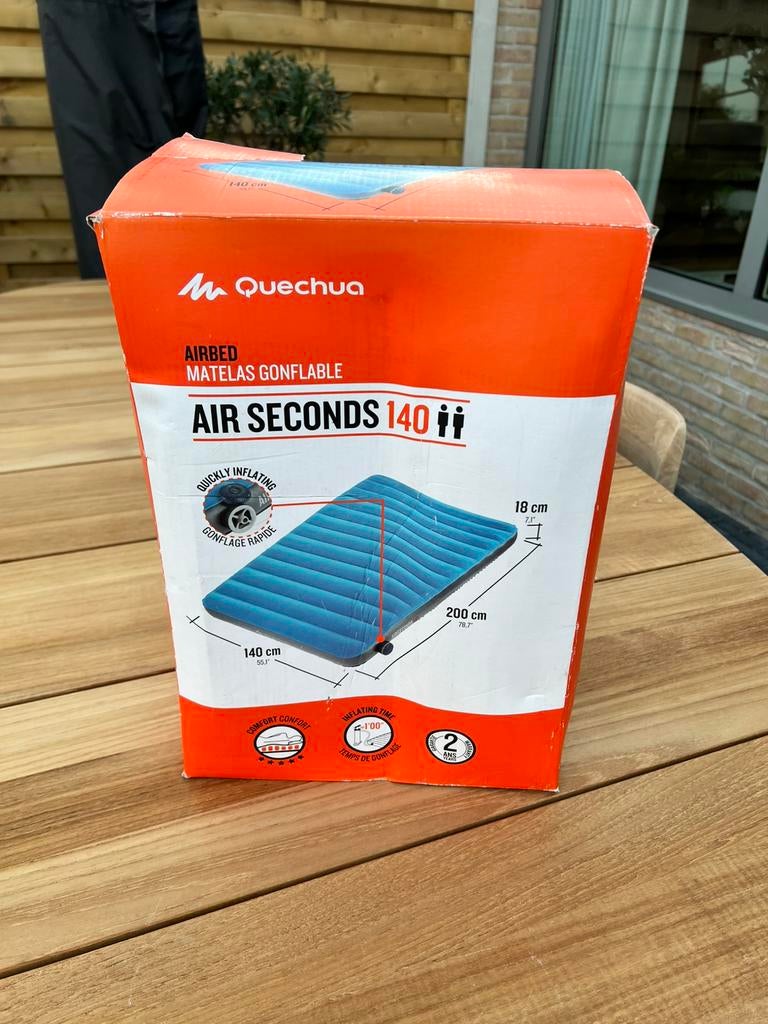 Luchtmatras Quechua air seconds 140x200, Ophalen, Nieuw