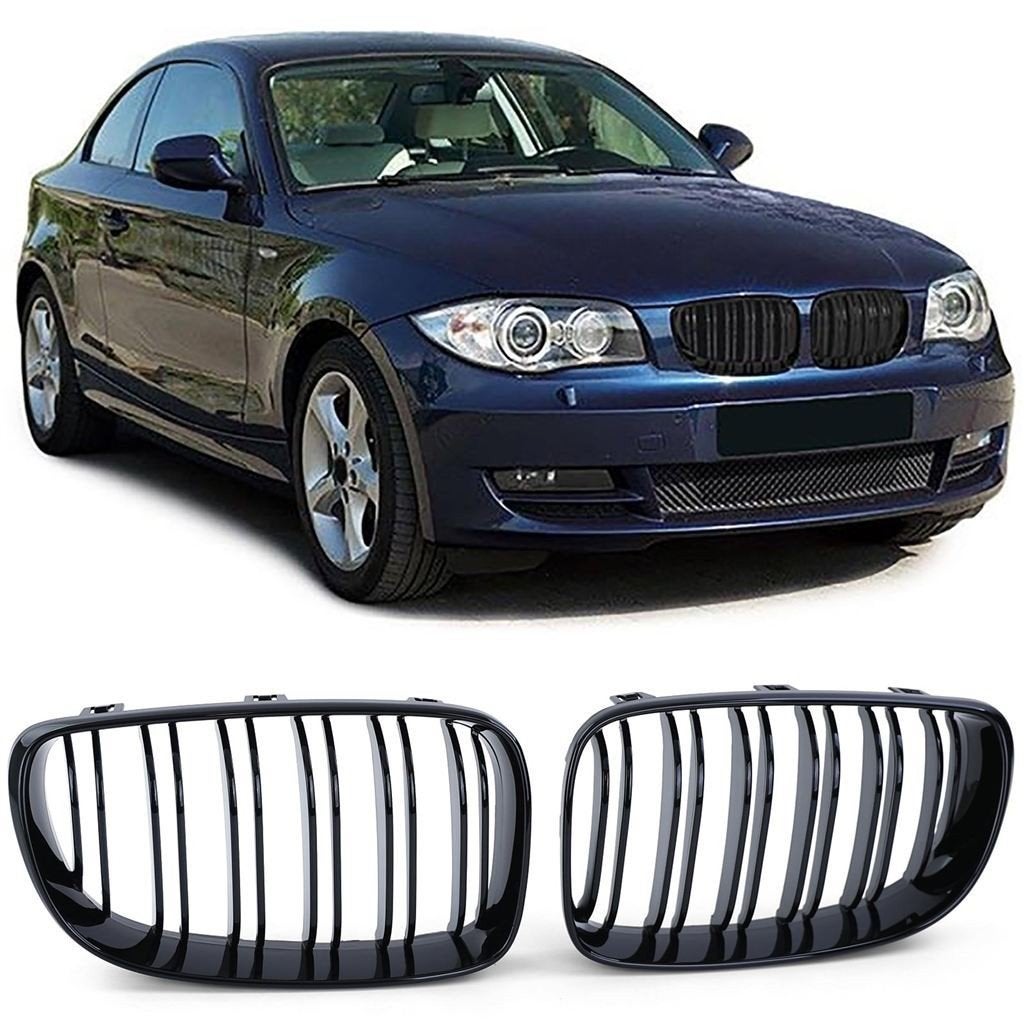 Grill Nieren Geschikt voor BMW 1 Serie E82 E88 E81 E87 LCI, Verzenden