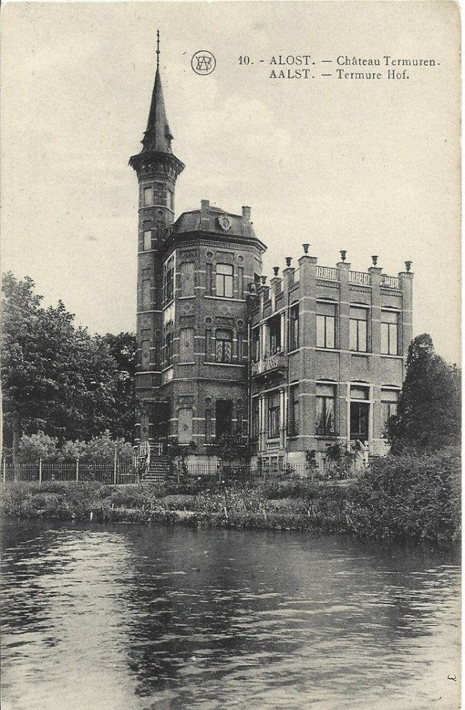 aalst termure hof, Ophalen of Verzenden, 1940 tot 1960, Ongelopen, Oost-Vlaanderen