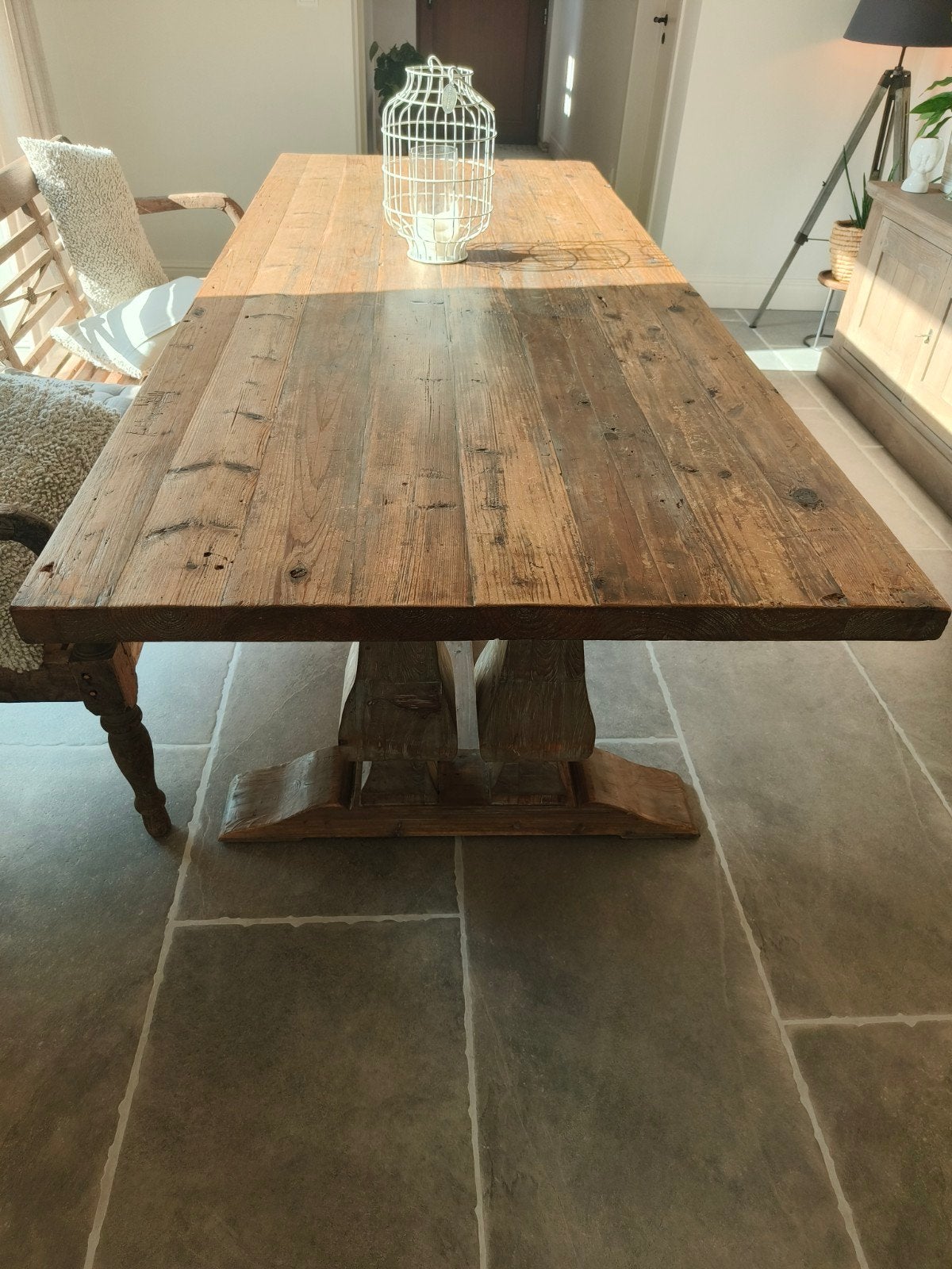 kloostertafel 240cm x 100cm, Huis en Inrichting, Tafels | Eettafels, Ophalen
