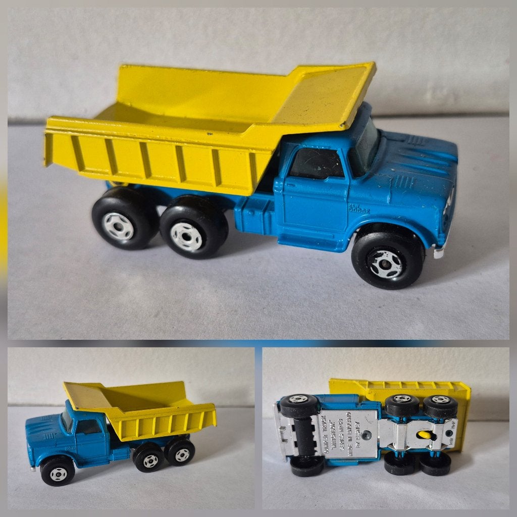 Matchbox SF 48-A dodge dumper truck 1970 - VNmint, Enlèvement ou Envoi, Comme neuf, Bus ou Camion
