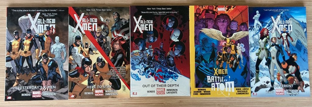 All-New X-Men Vol. 1-4 + Battle of the Atom TPB Collection, Livres, BD | Comics, Marvel Comics, Enlèvement ou Envoi, Comme neuf