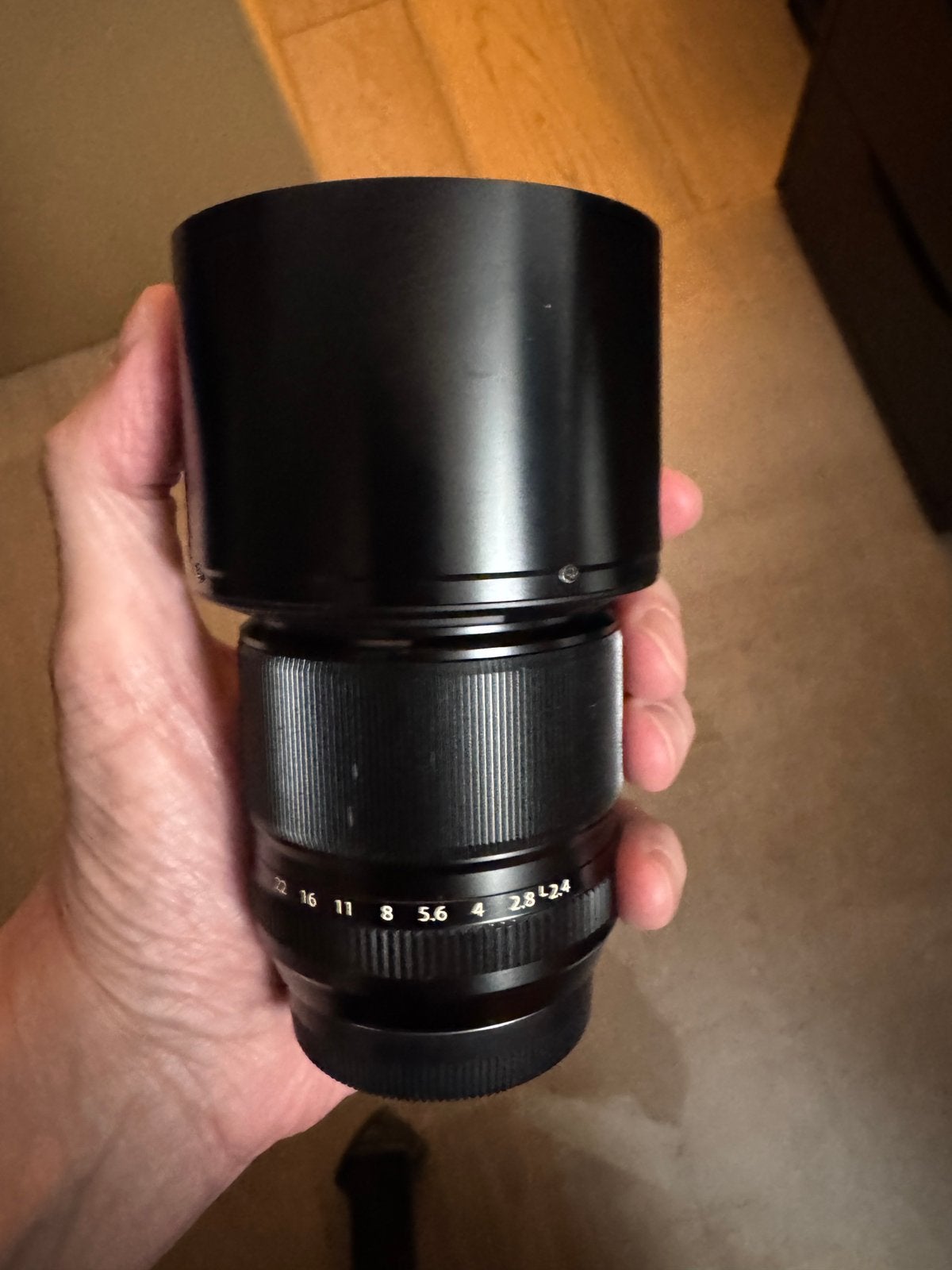 Fuji 60 mm macro 2.4, Ophalen, Zo goed als nieuw