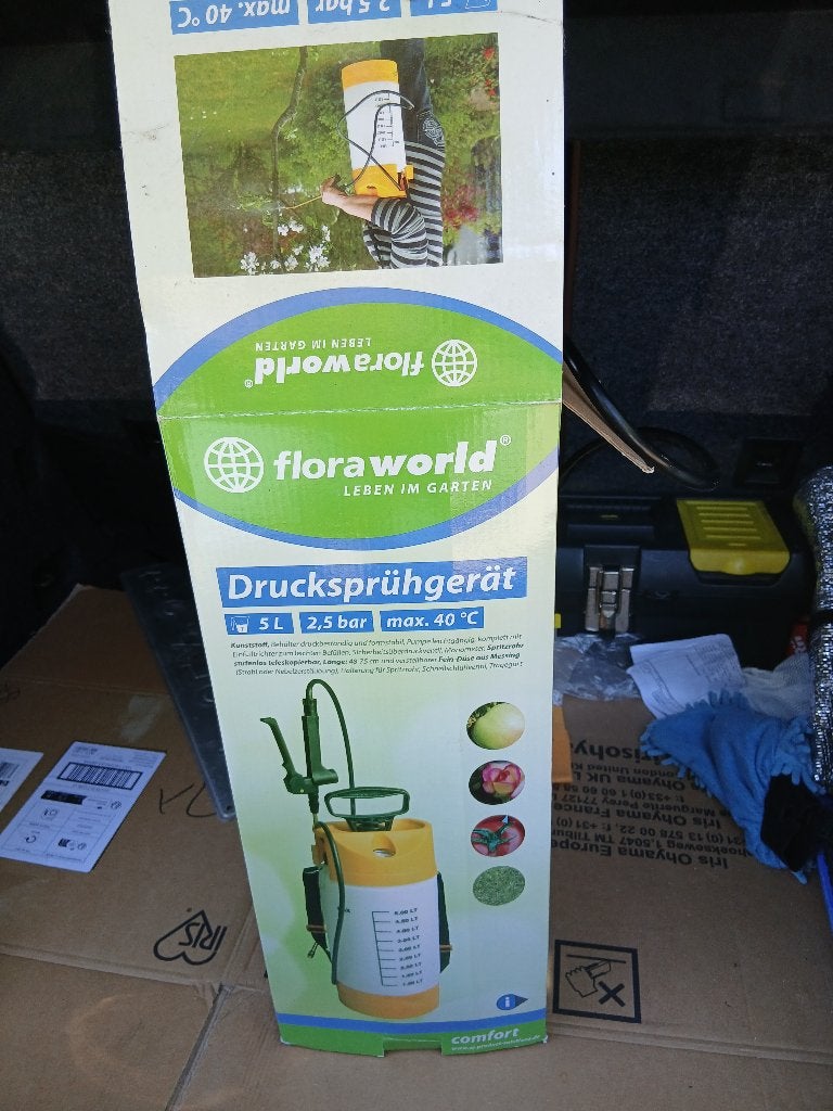 Pulvérisateur à pression 5L, Tuin en Terras, Bestrijdingsmiddelen, Ophalen, Zo goed als nieuw, Ongediertebestrijding