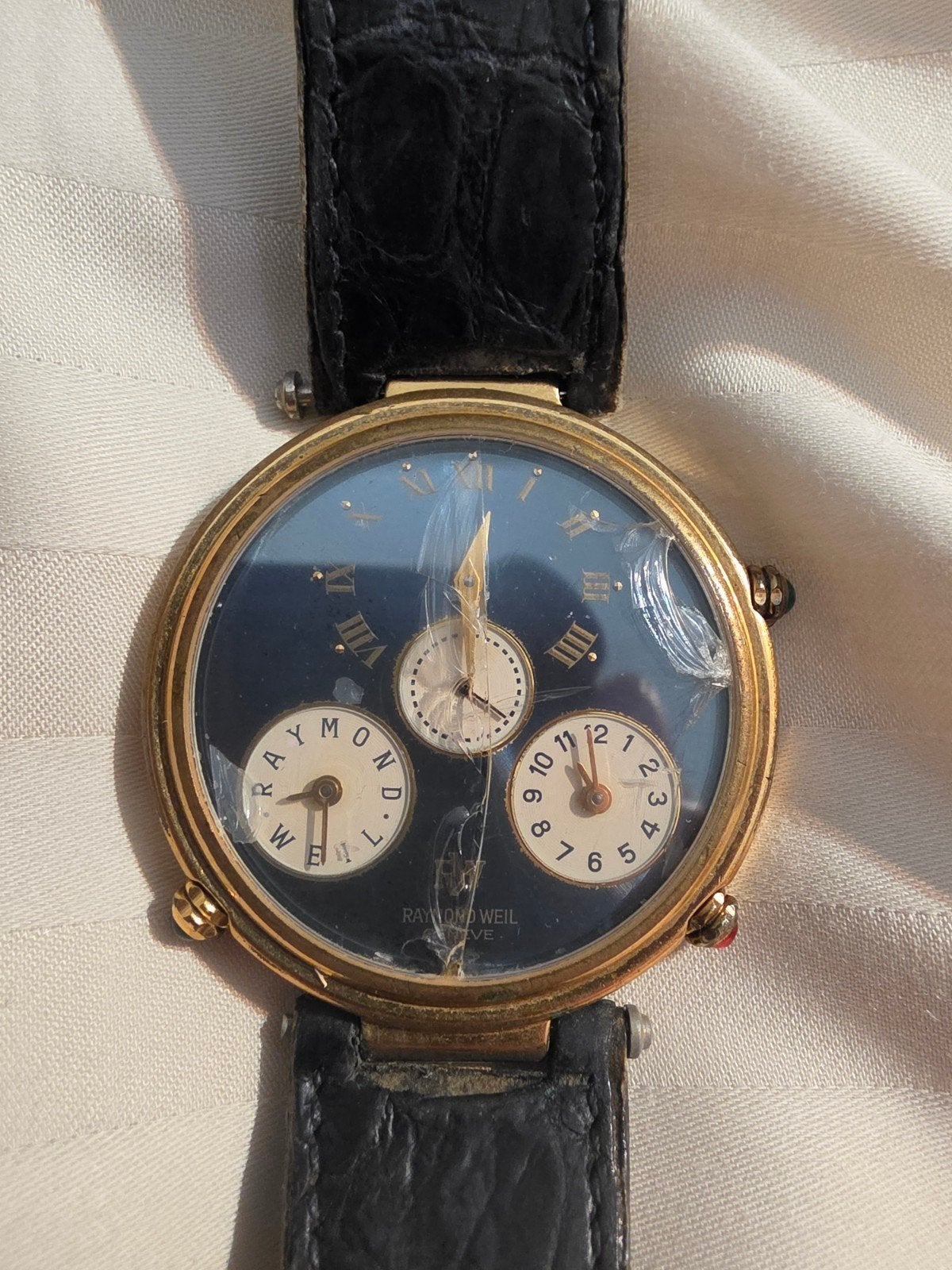 Raymond Weil, Bijoux, Sacs & Beauté, Montre-bracelet, Autres marques, Enlèvement ou Envoi, Or