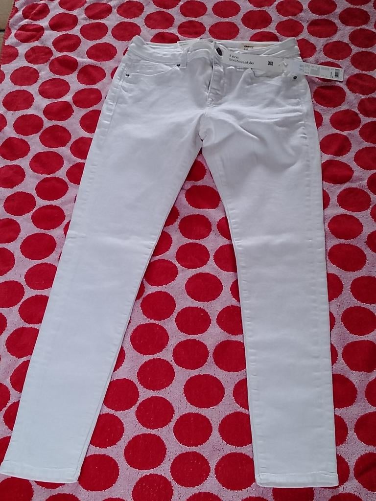 Jamais porté - 26/30 - Couleur correcte comme photo 1, Esprit, Neuf, Blanc, W27 (confection 34) ou plus petit