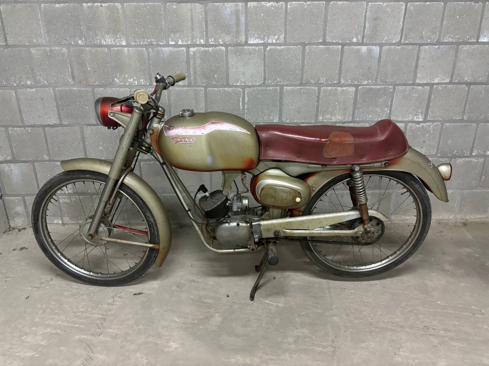 2x gitan brommer, 49 cc, Klasse B (45 km/u), 3 versnellingen, Ophalen
