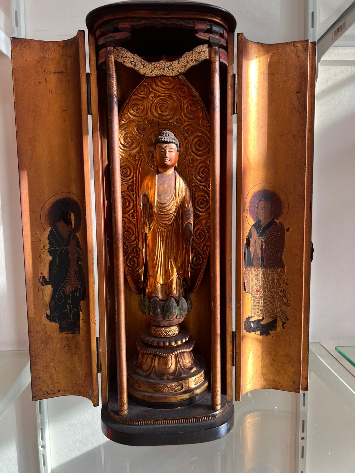 Ancienne japonaise du Bouddha Butsudan Edo (1600-1868), Antiquités & Art, Enlèvement ou Envoi