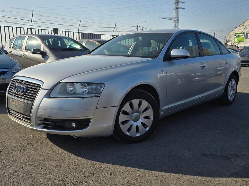AUDI A6 2000CC DIESEL 03/2006 195000 KM MET AIRCO, Autos, 100 kW, Argent ou Gris, Achat, Entreprise