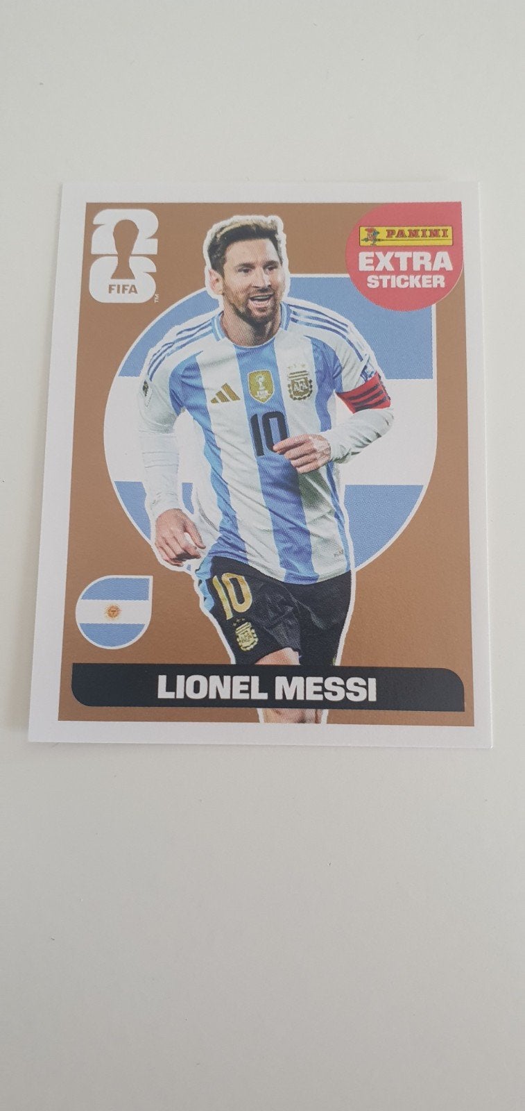Wereldbeker Panini 2026 ESTRA MESSI, Ophalen of Verzenden