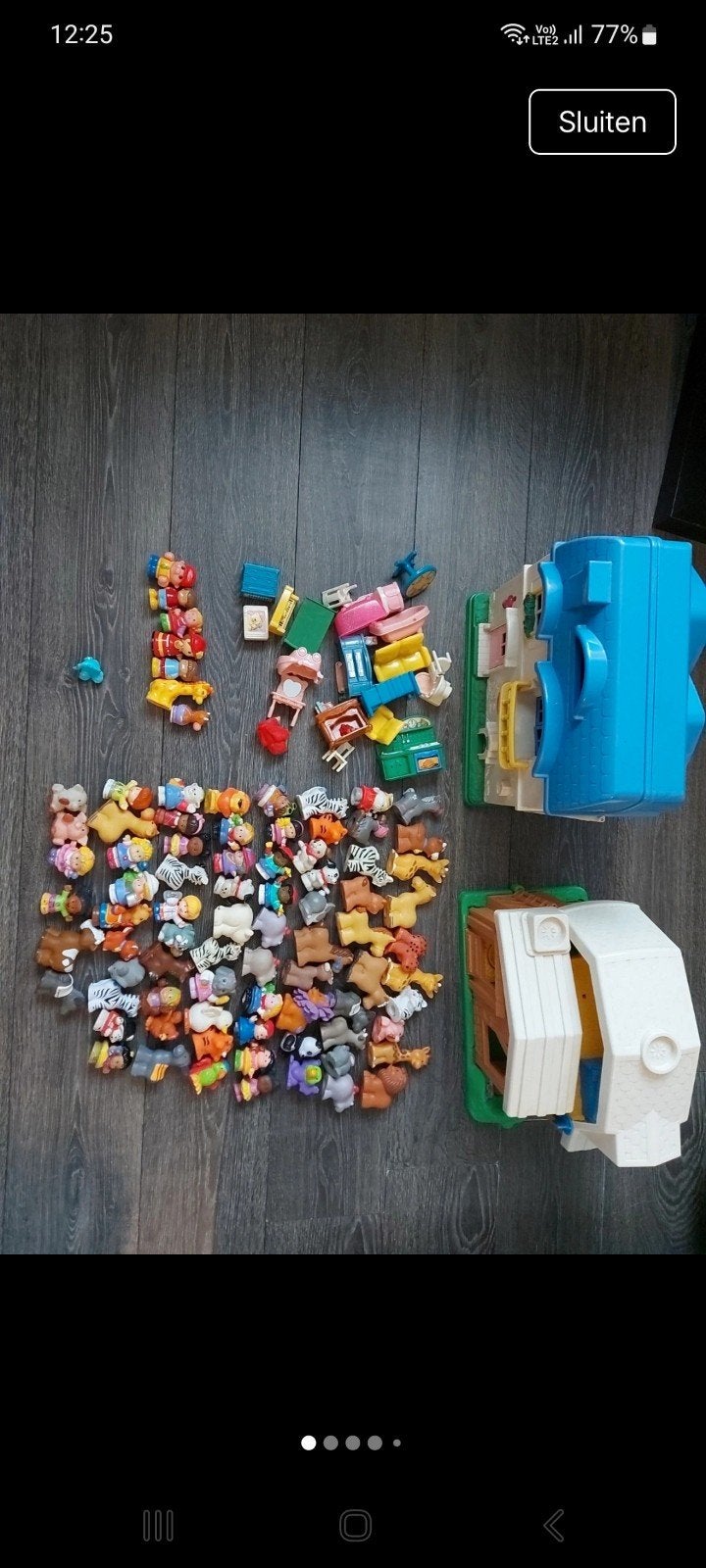 75 popjes little people fisher price en andere, Enfants & Bébés, Enlèvement ou Envoi, Utilisé, Megabloks