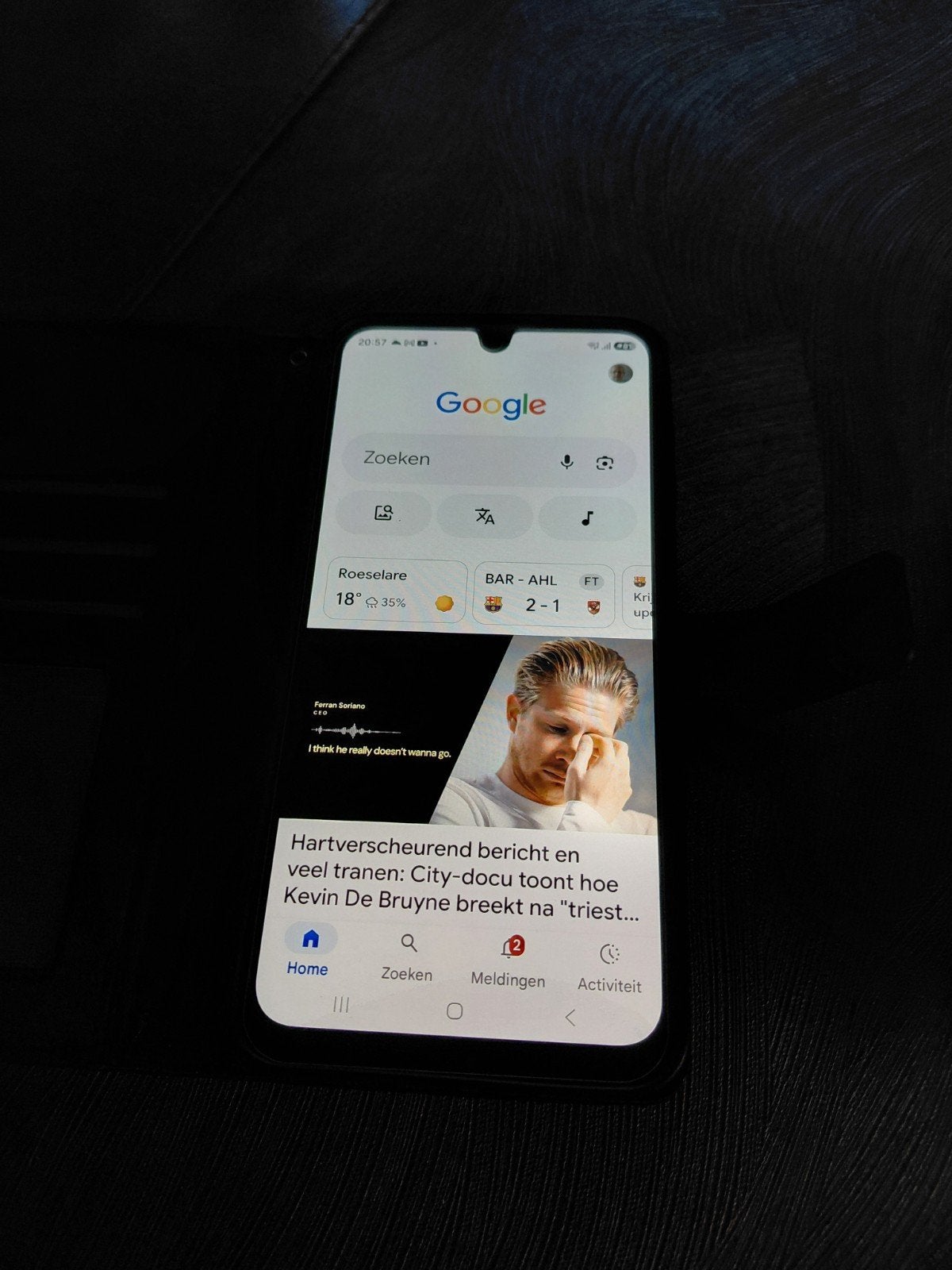 Smartphone Samsung A16 6GB 128GB met hoes en glasbeschermer, Telecommunicatie, Ophalen, Zwart, Touchscreen, Zo goed als nieuw