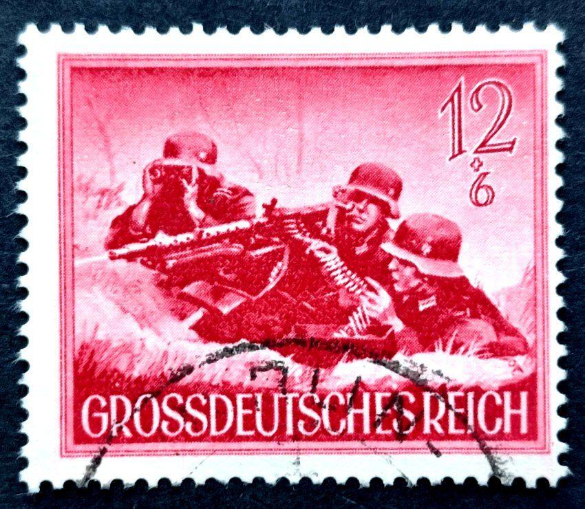 Grossdeutsches Reich: MG-Schützen 1944, Ophalen of Verzenden, Overige periodes, Gestempeld