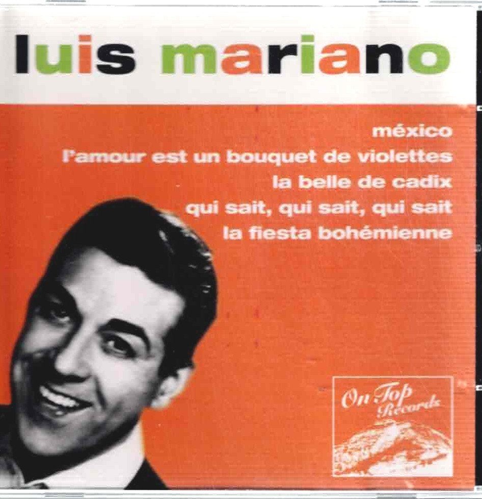 cd  /  Luis Mariano – Luis Mariano, Cd's en Dvd's, Cd's | Overige Cd's, Ophalen of Verzenden