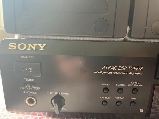 Minidisc Sony MDS-JE530 + MD, Audio, Tv en Foto, Cd-spelers, Ophalen, Gebruikt, Sony