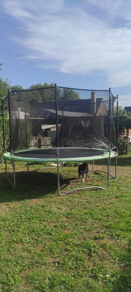 Trampoline, Ophalen, Gebruikt