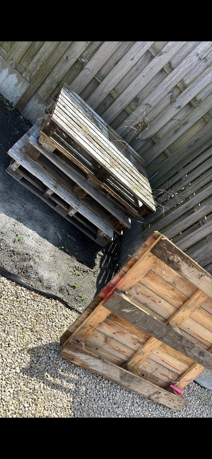 Gratis paletten te grobbebdonk, Ophalen, Gebruikt